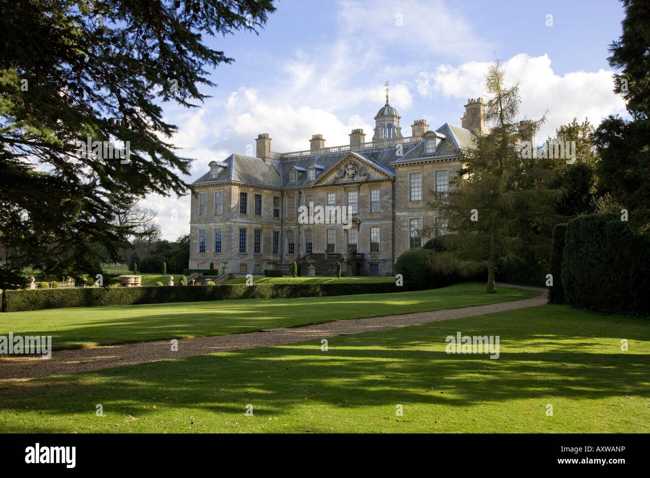 Belton House Grantham, Lincolnshire, Angleterre, Royaume-Uni Banque D'Images