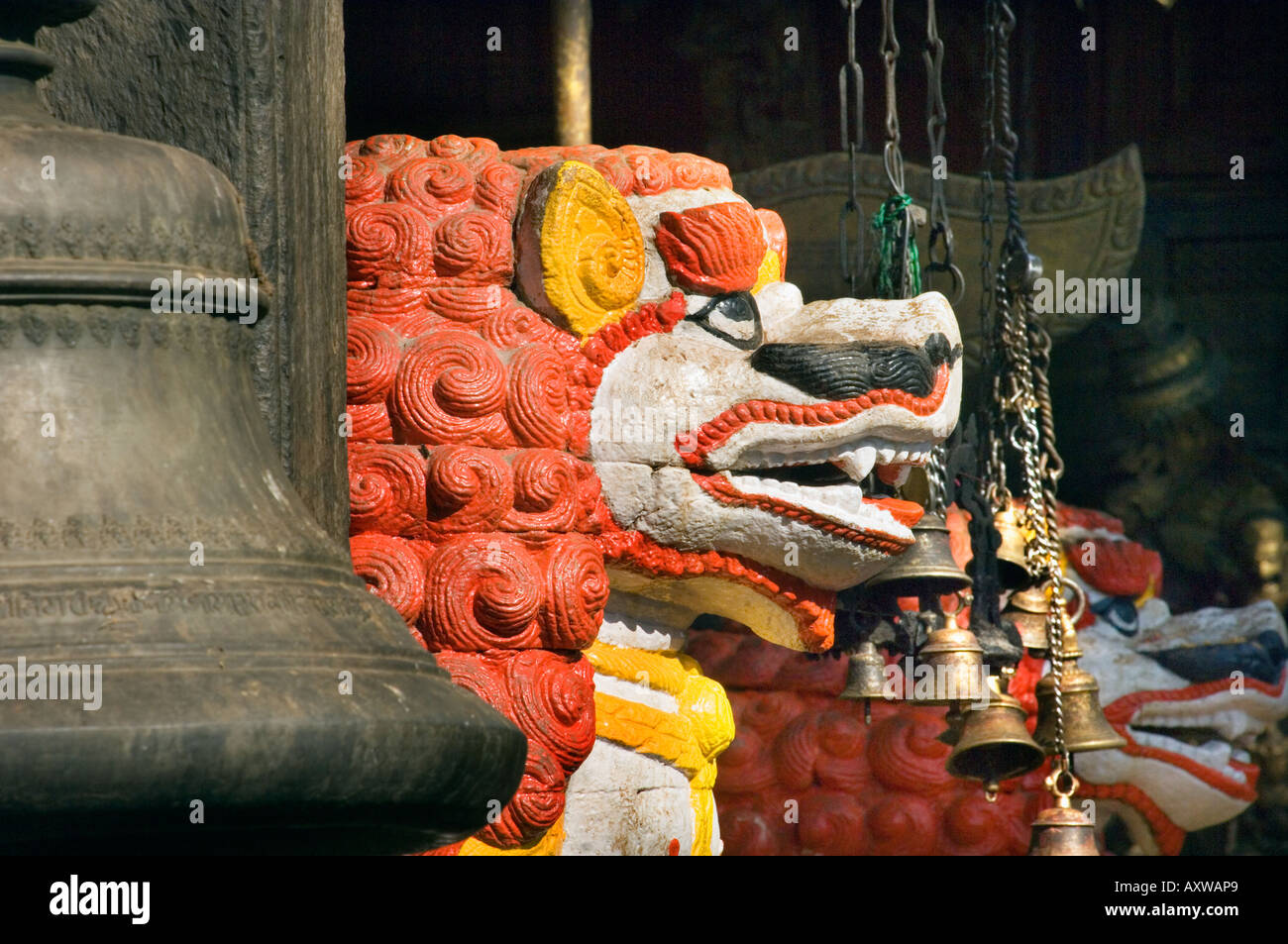 Khu Vajrayogini Vajra Yogini Temple à l'est de la vallée de Katmandou au Népal ASIE Bajra Jogini Khu Banque D'Images