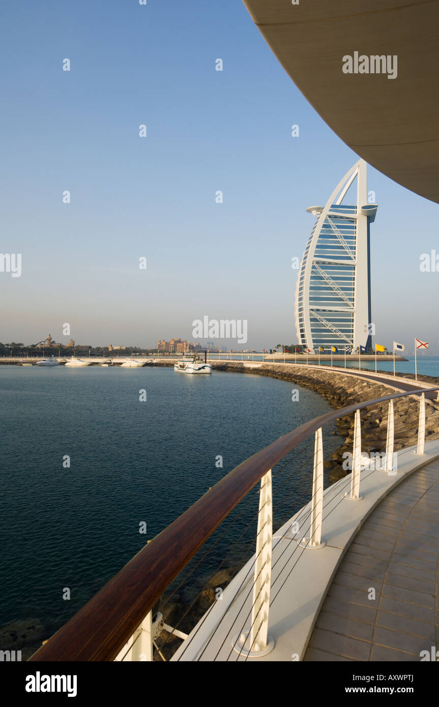 Burj Al Arab, Dubai, Émirats arabes unis, Moyen Orient Banque D'Images