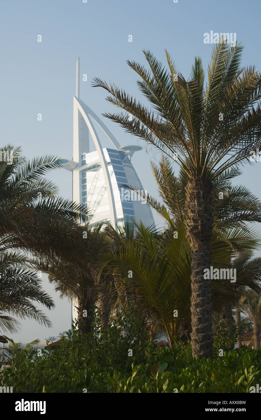 Burj Al Arab, Dubai, Émirats arabes unis, Moyen Orient Banque D'Images