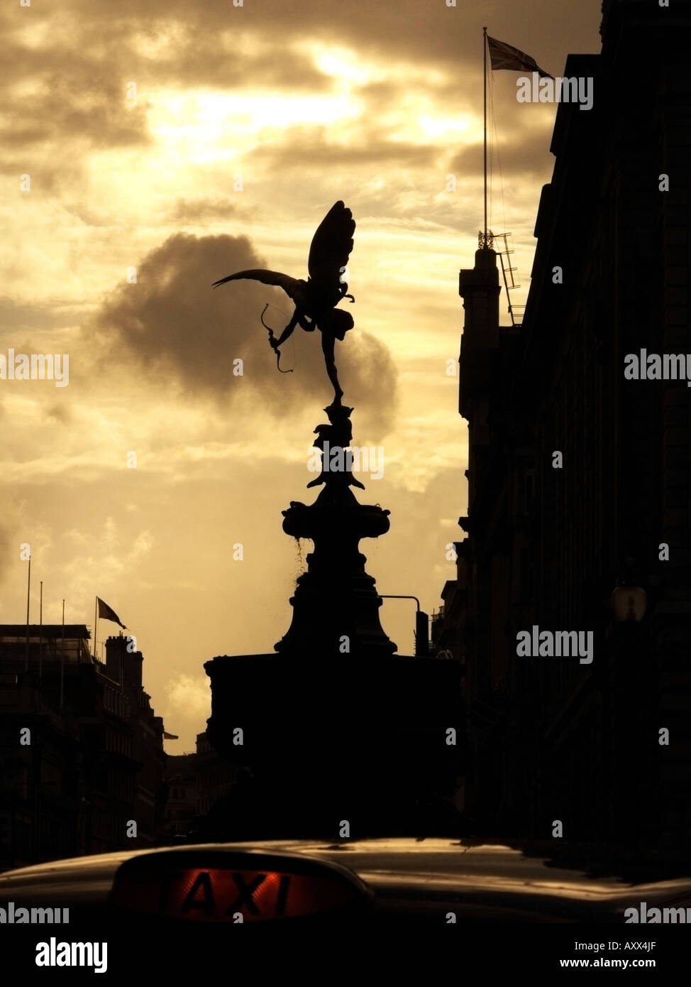 Picadilly archer Banque D'Images