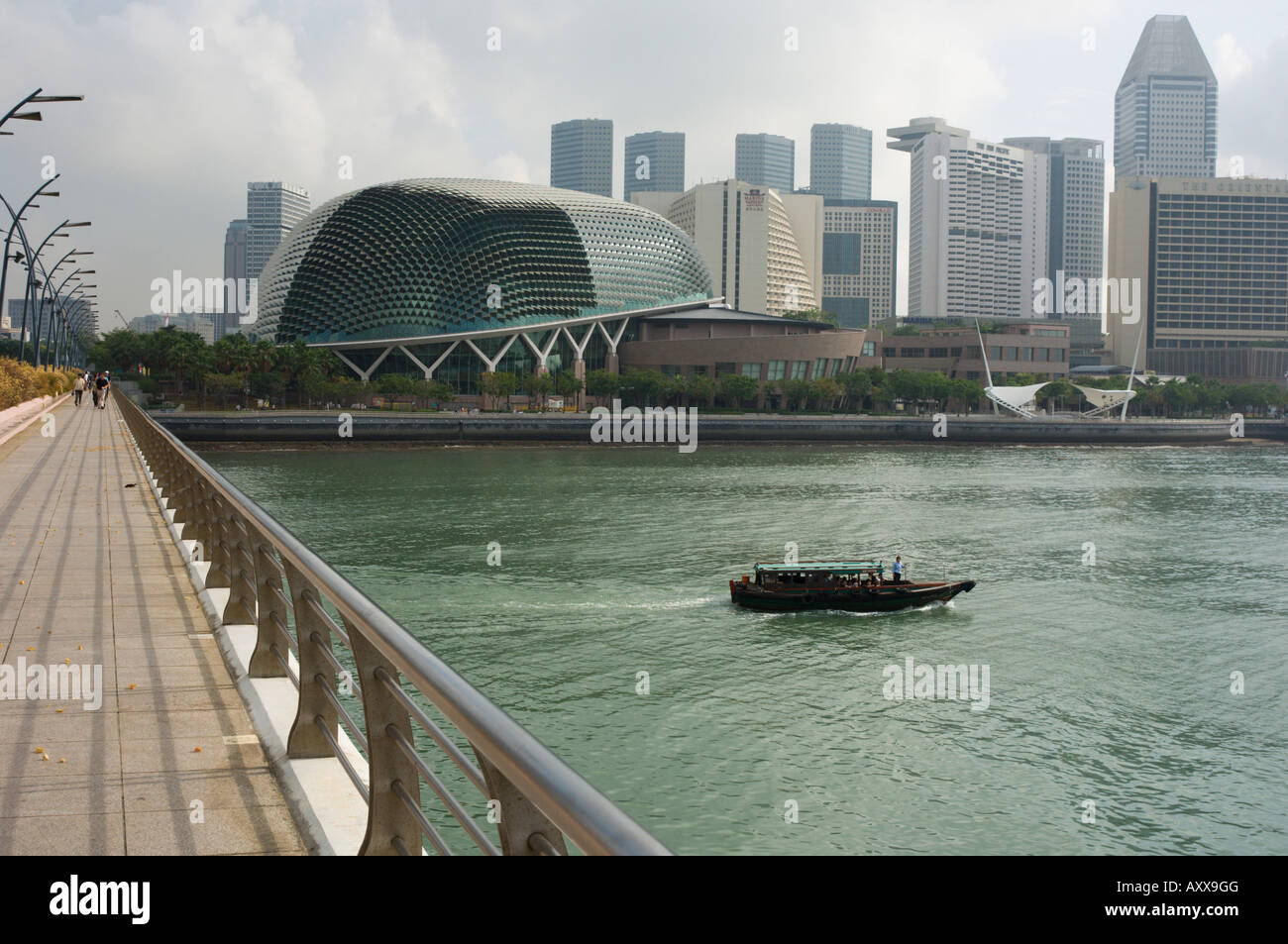 Esplanade Theatres on the Bay, à Singapour, en Asie du sud-est Banque D'Images