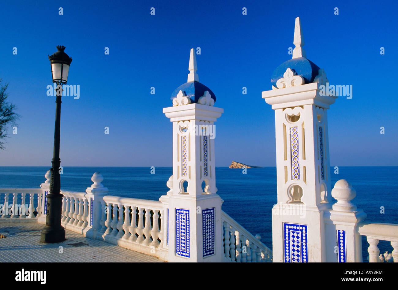 Le Balcon del Mediterraneo, Benidorm, Alicante, Valence, Espagne, Europe Banque D'Images