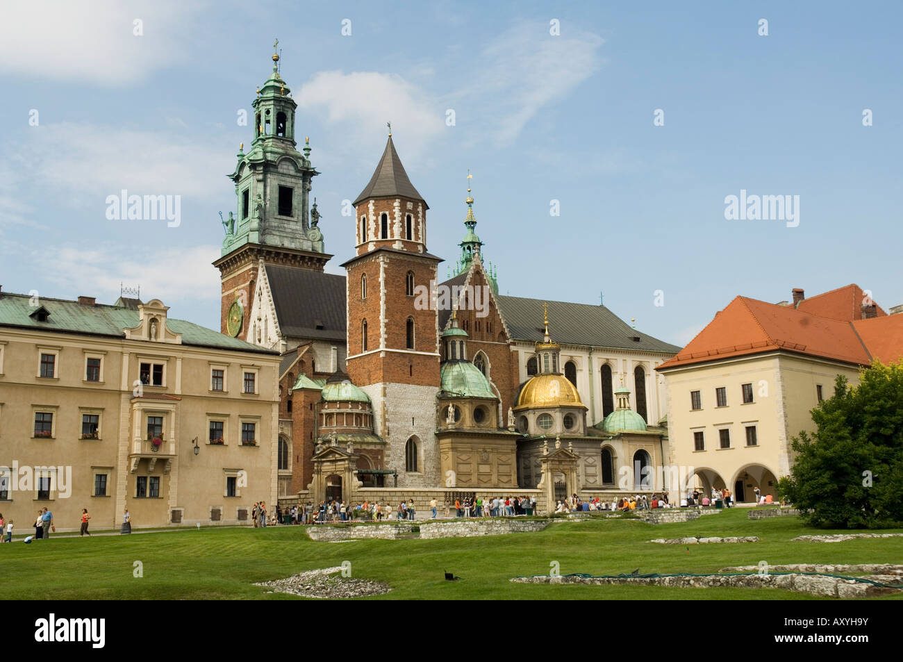Cathédrale de Wawel Royal Castle, salon, Cracovie (Cracovie), UNESCO World Heritage Site, Pologne, Europe Banque D'Images