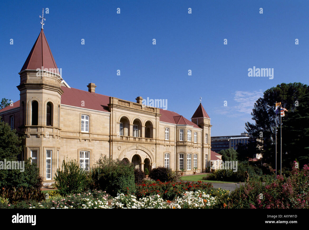 Bloemfontein, ancien président, Totale Banque D'Images