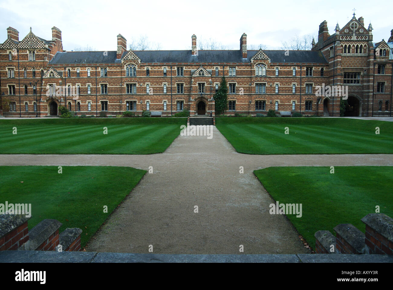 Le quad à l'Université d'Oxford's Keble College, Oxford. Banque D'Images Le quad à l'Université d'Oxford's Keble College, Oxford. Banque D'Images