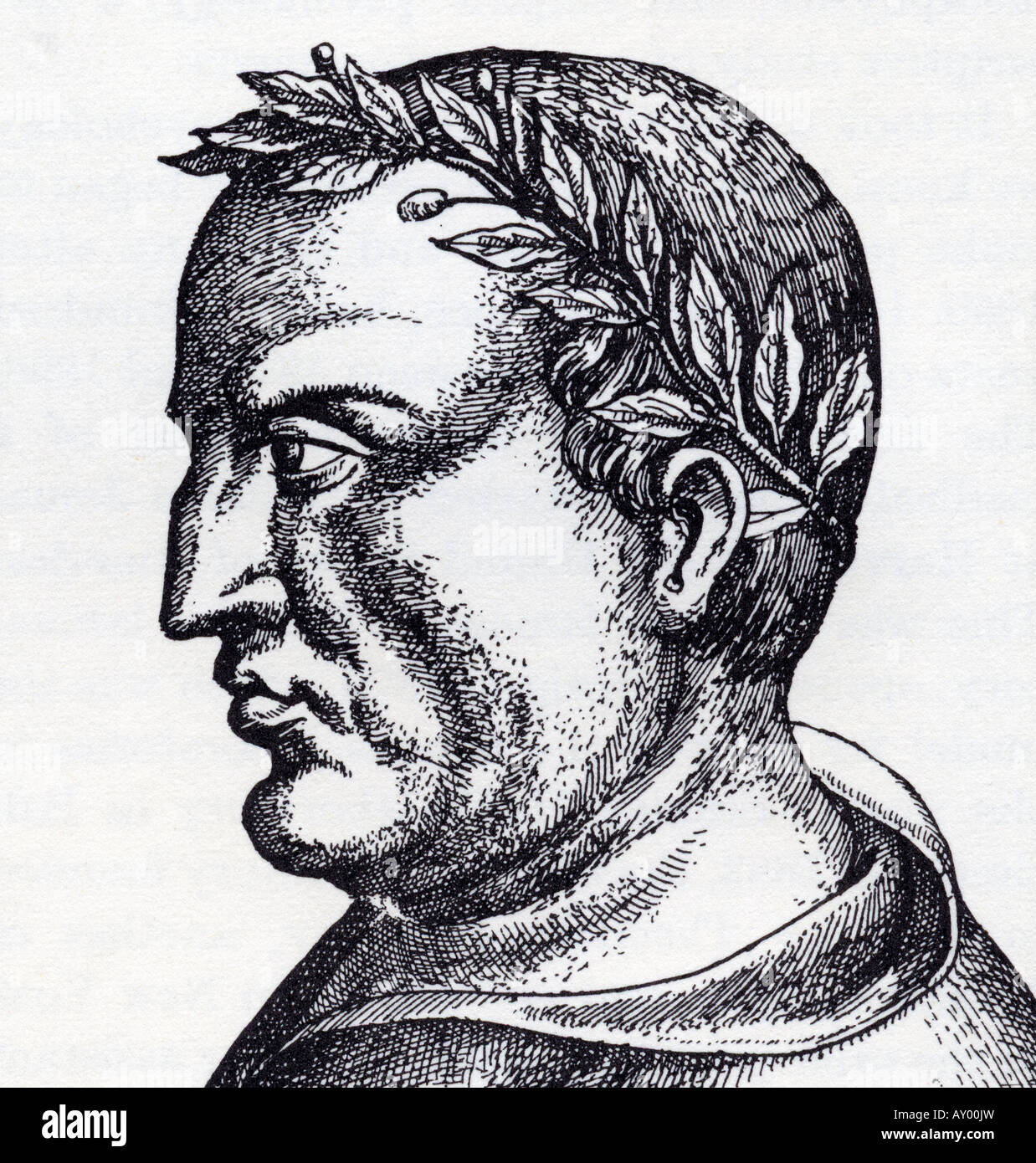 17ème siècle gravure de Platon le philosophe grec Banque D'Images