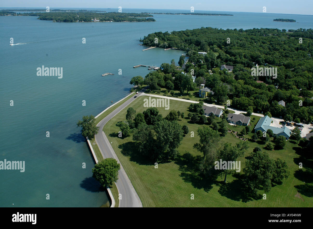 L'île South Bass en Ohio, put in bay Banque D'Images