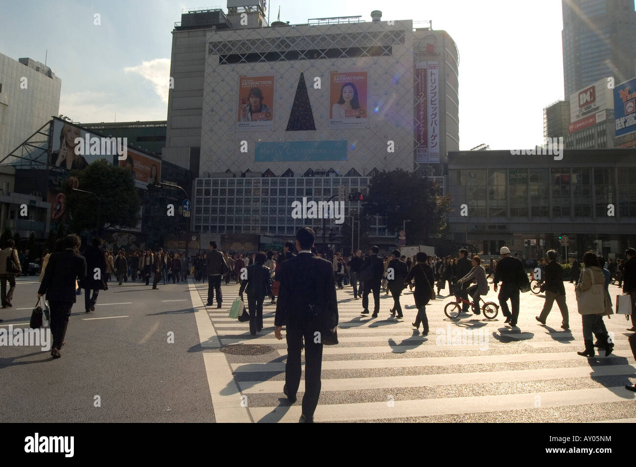 Croisement de Shibuya, Tokyo, Japon Banque D'Images