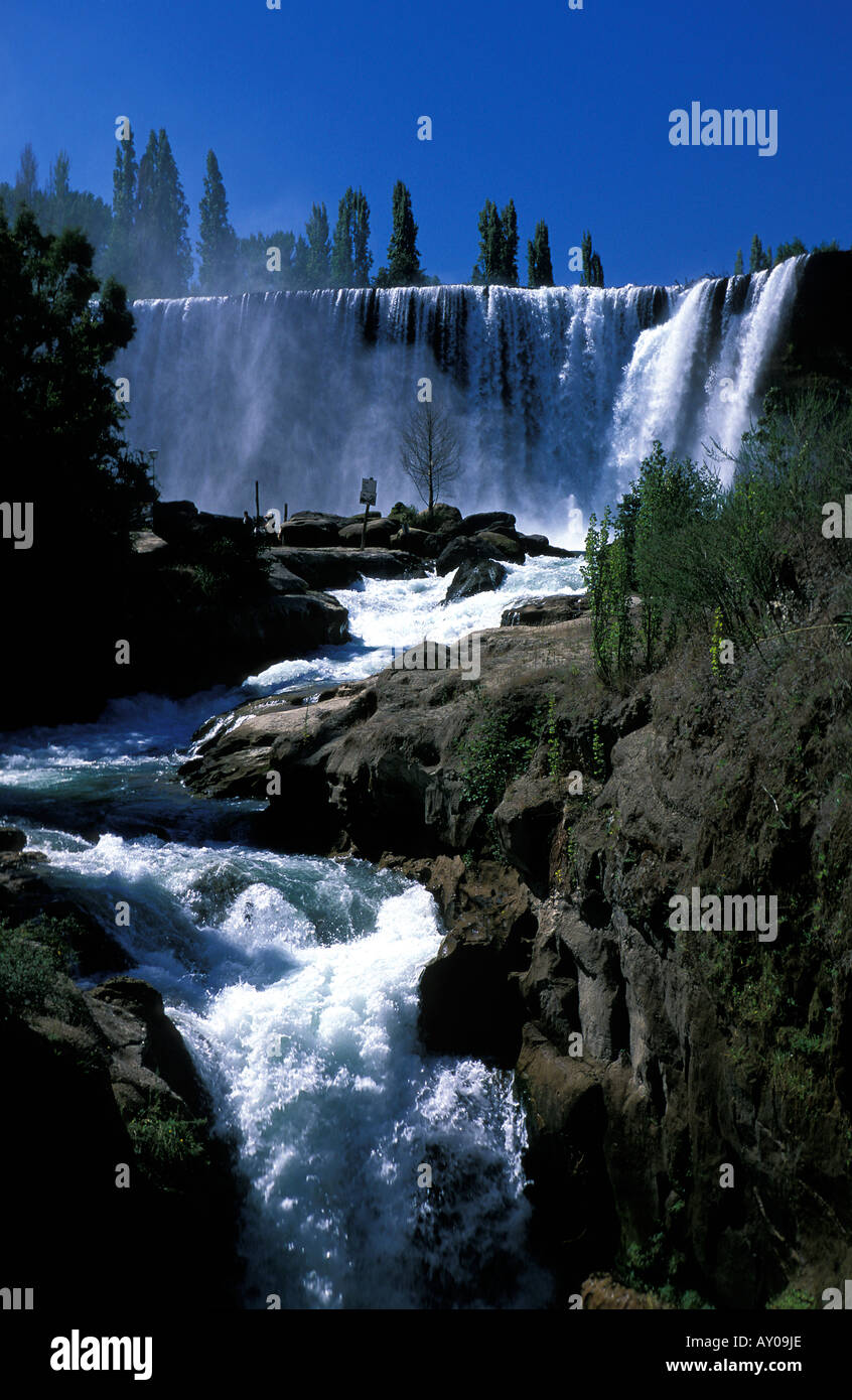 Vallée centrale la Lajas Falls, près de Los Angeles Banque D'Images