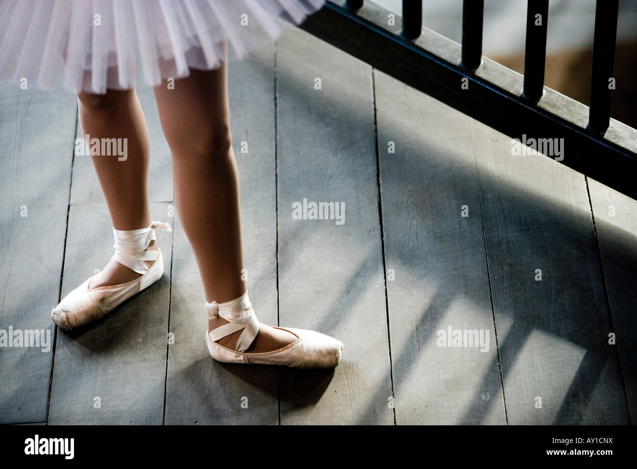 La section basse de danse classique Banque D'Images