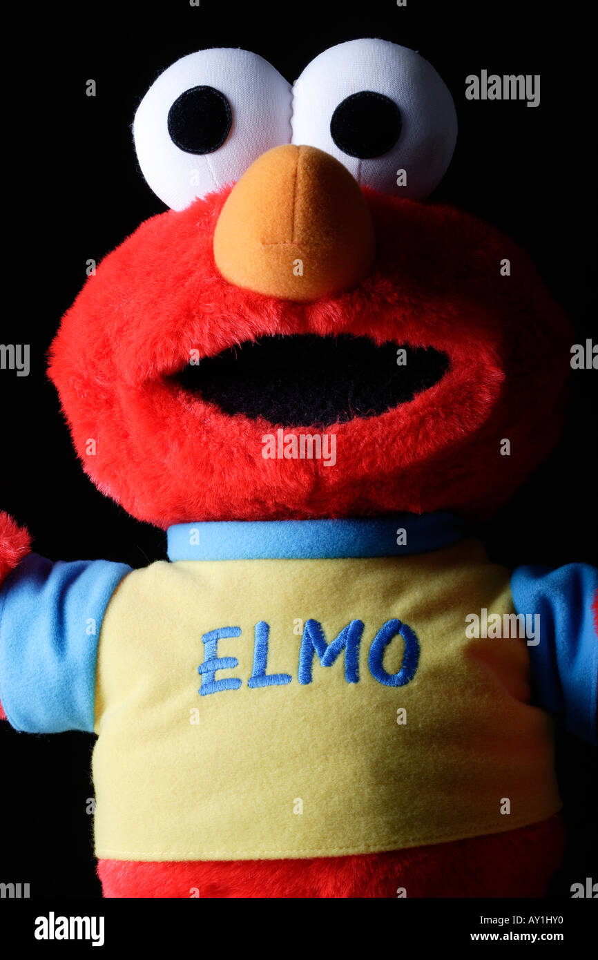 L'Elmo de Sesame Street Muppets Photo Stock - Alamy