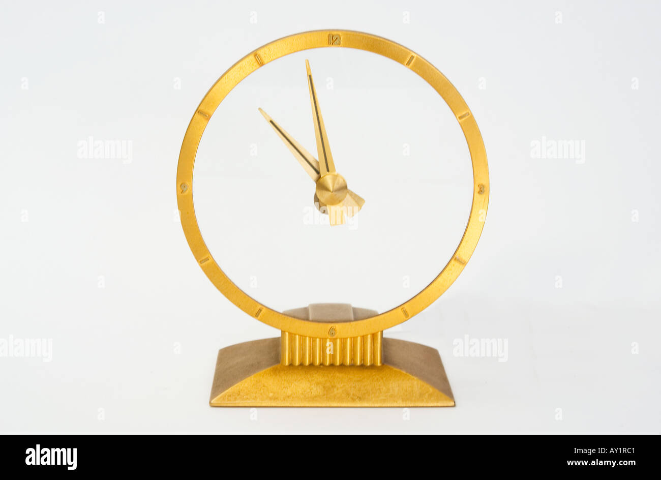 Jefferson Golden heure horloge électrique Banque D'Images