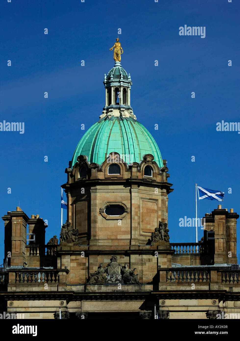 La Lloyds Banking Group, Bank of Scotland, HBOS) auparavant, l'Administration centrale Le monticule, Édimbourg, Écosse, Royaume-Uni, Europe Banque D'Images