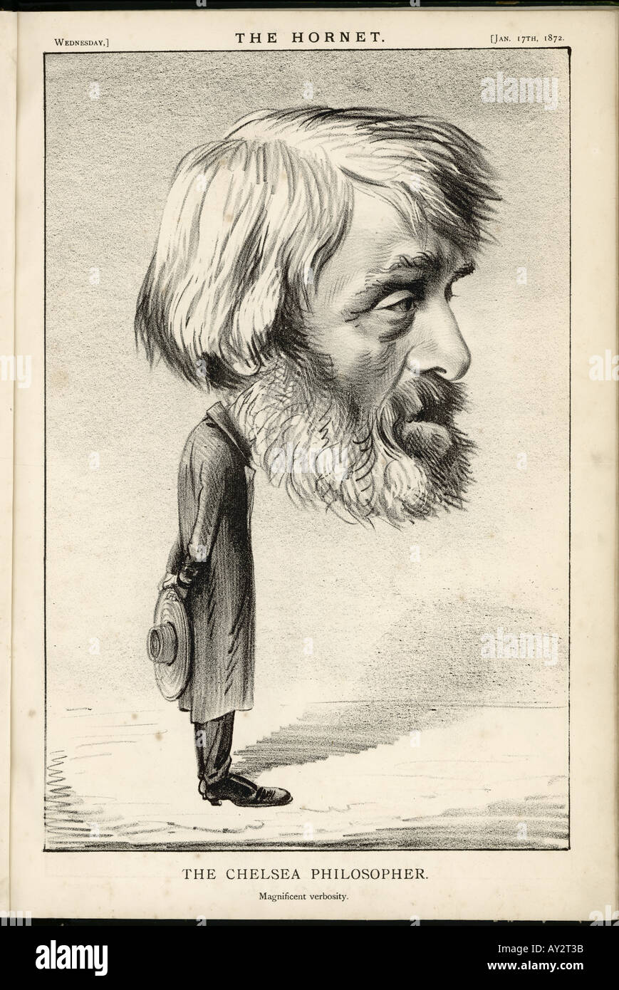 Thomas Carlyle Banque D'Images