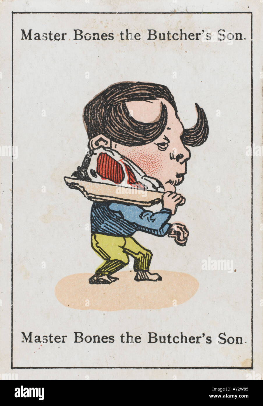 Boutiques Butcher Mstr os Banque D'Images