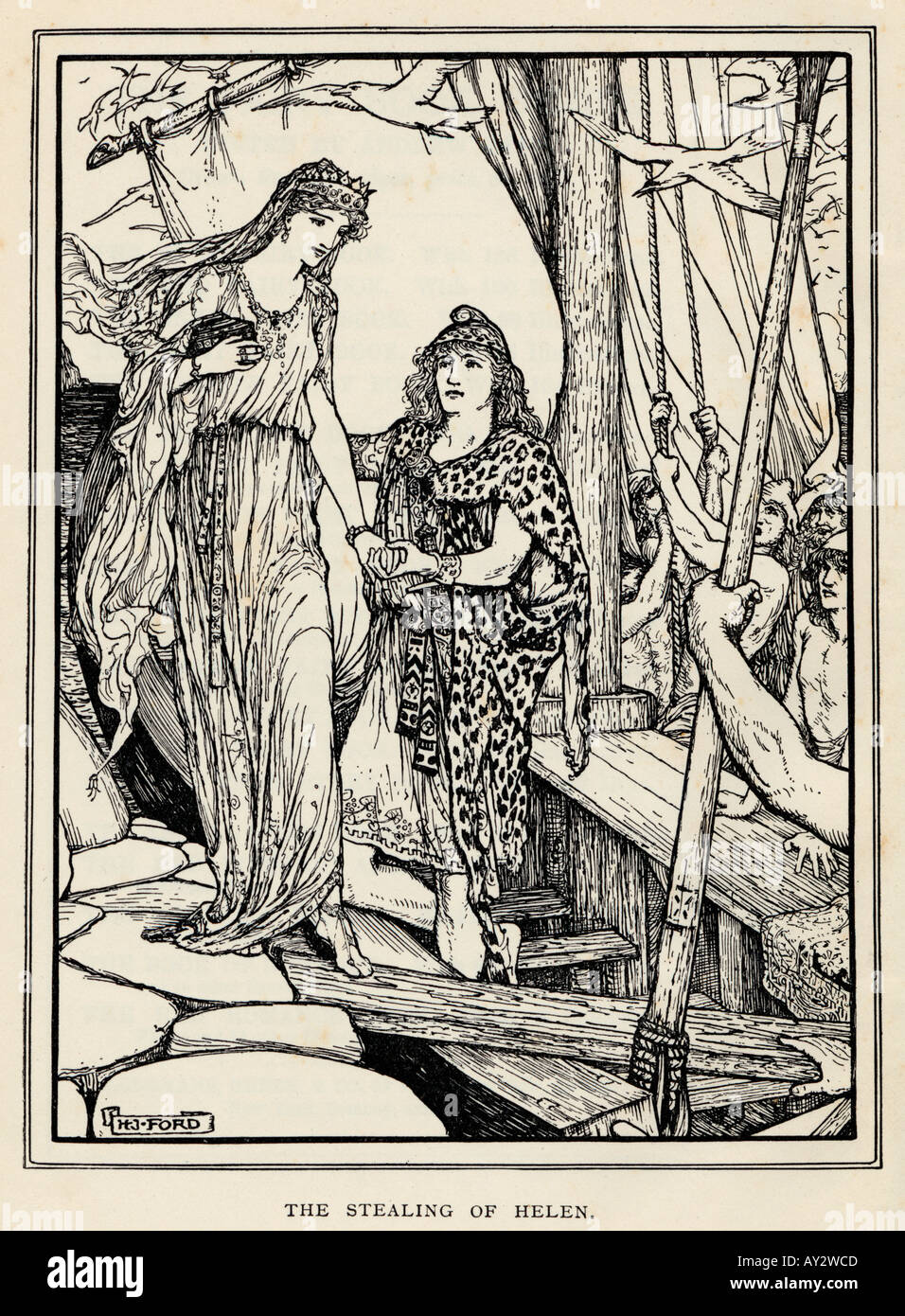 Helen enlevé Hj Ford Banque D'Images