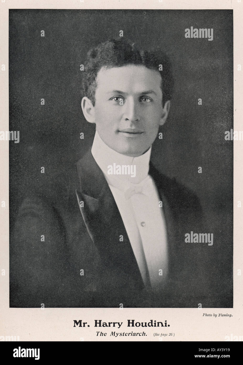 Houdini en 1905 Banque D'Images