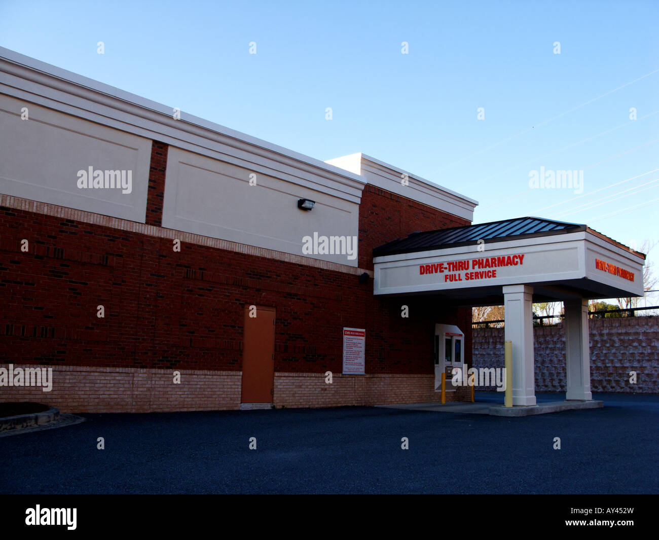 CVS Pharmacy drive thru en Géorgie, USA Banque D'Images