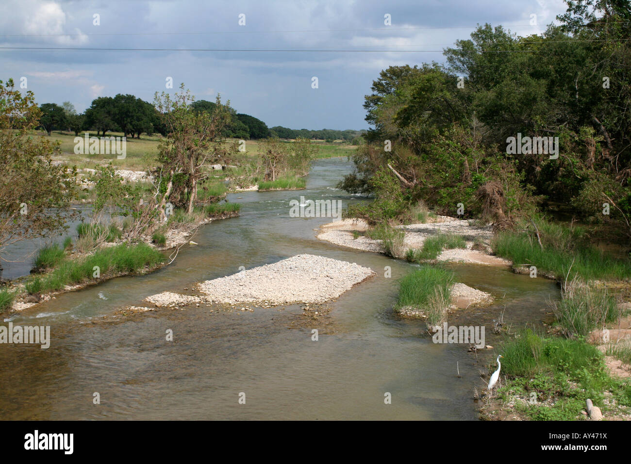 Pedernales River Ranch de Lyndon B. Johnson State Park Banque D'Images