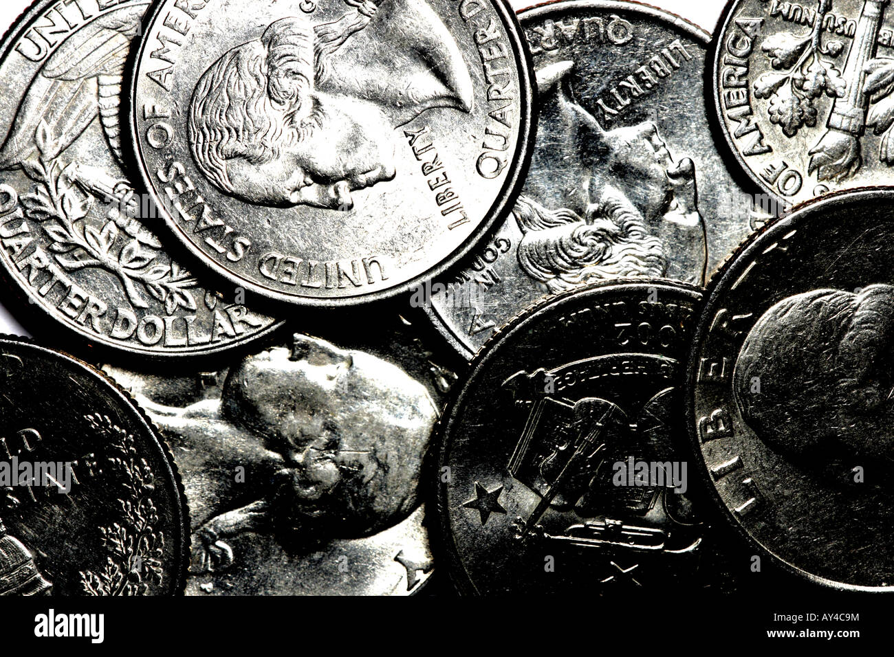 « NOUS, LES PIÈCES DE MONNAIE » Banque D'Images « NOUS, LES PIÈCES DE MONNAIE » Banque D'Images