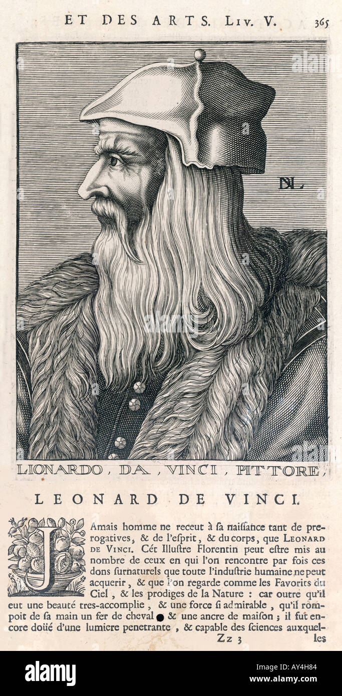 Da Vinci Larmessin Banque D'Images