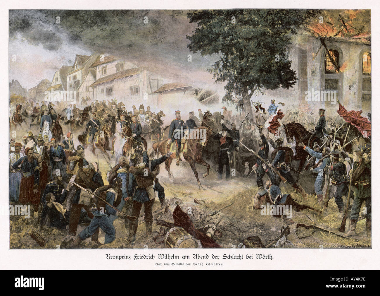 Franco Pruss Bleibtreu Banque D'Images