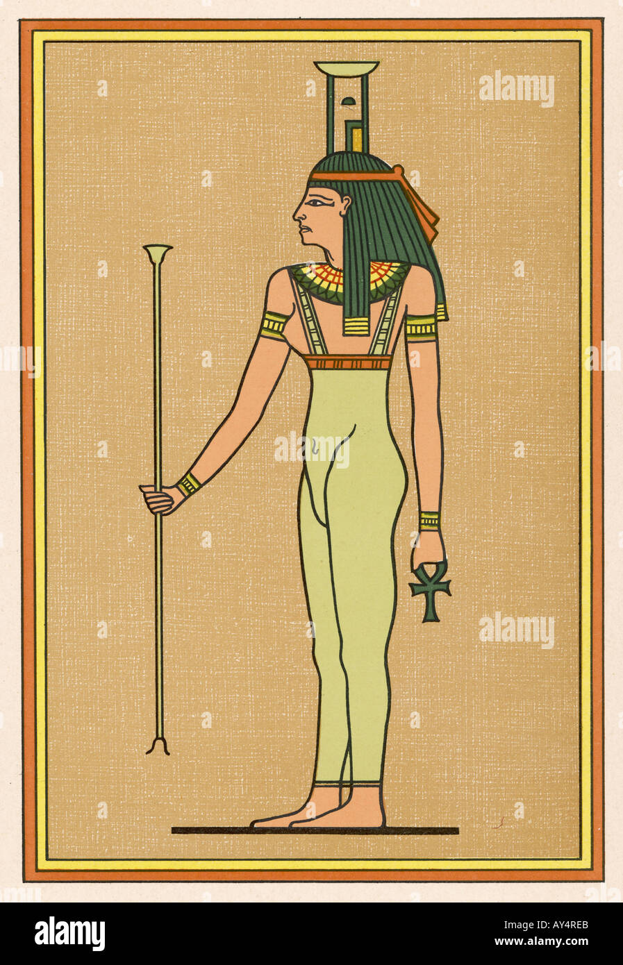 La religion Egypte Nephthys Banque D'Images