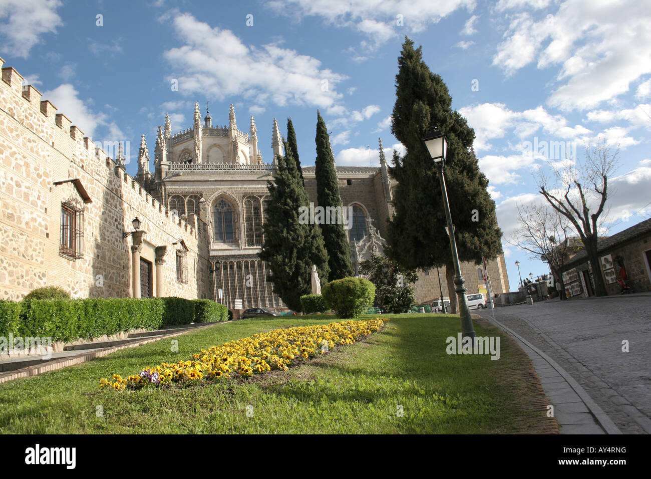 Le Monasterio de San Juan de los Reyes à Tolède en Espagne. Banque D'Images