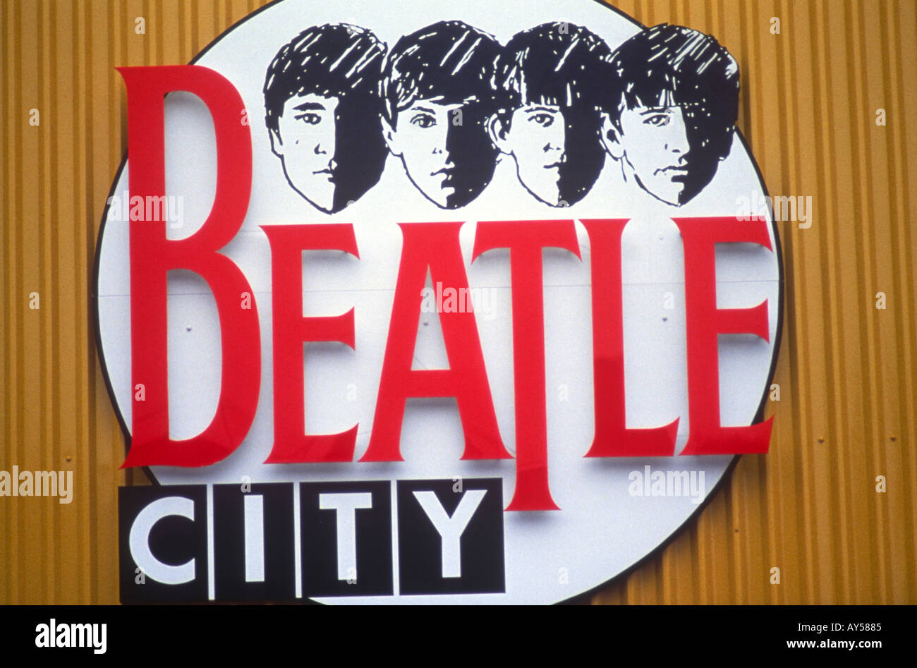 Musée des Beatles Liverpool UK SB Banque D'Images