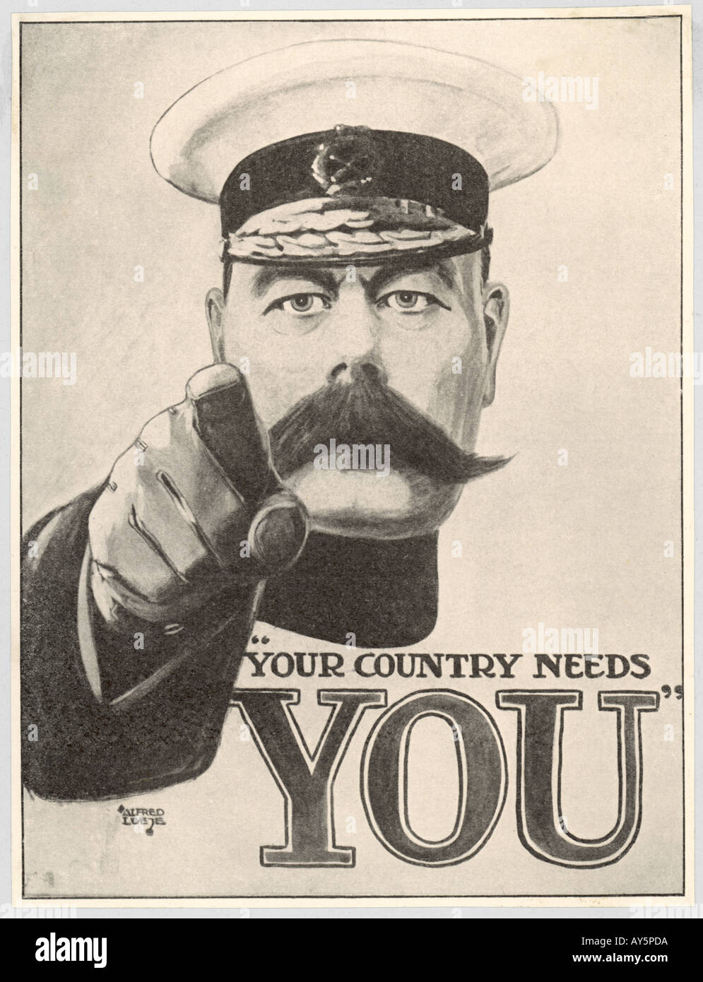 Kitchener Poster C.1915 Banque D'Images Kitchener Poster C.1915 Banque D'Images