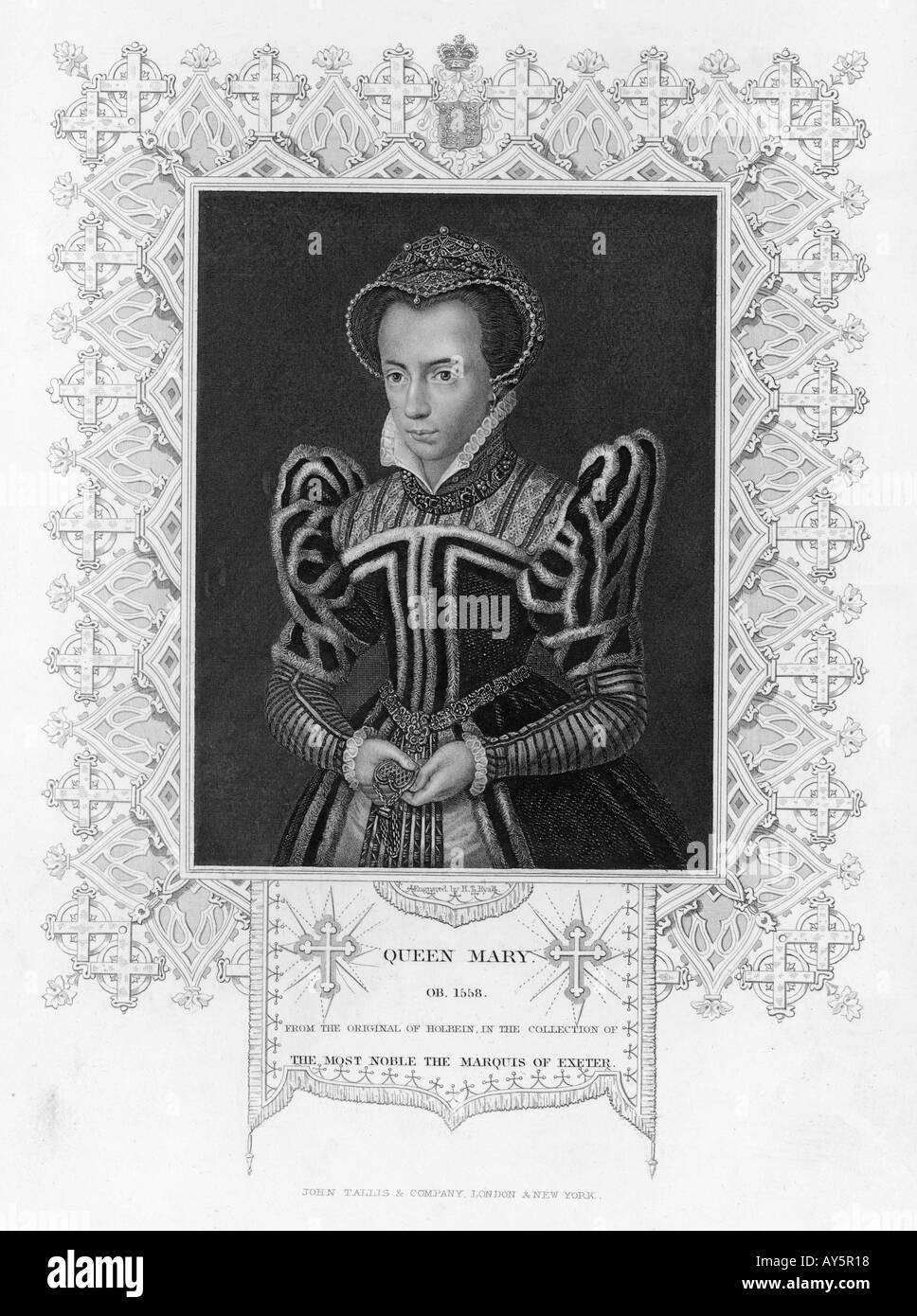 Mary tudor reine catholique angleterre Banque de photographies et d