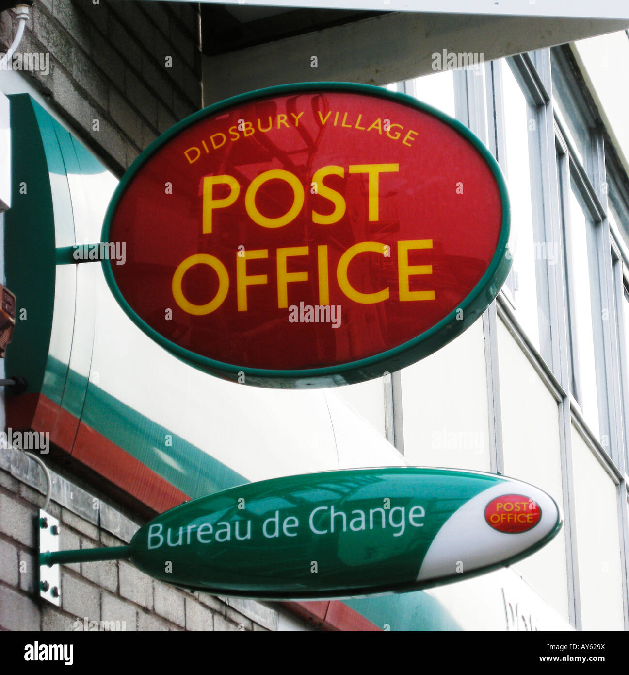 Bureau de poste du village Banque D'Images