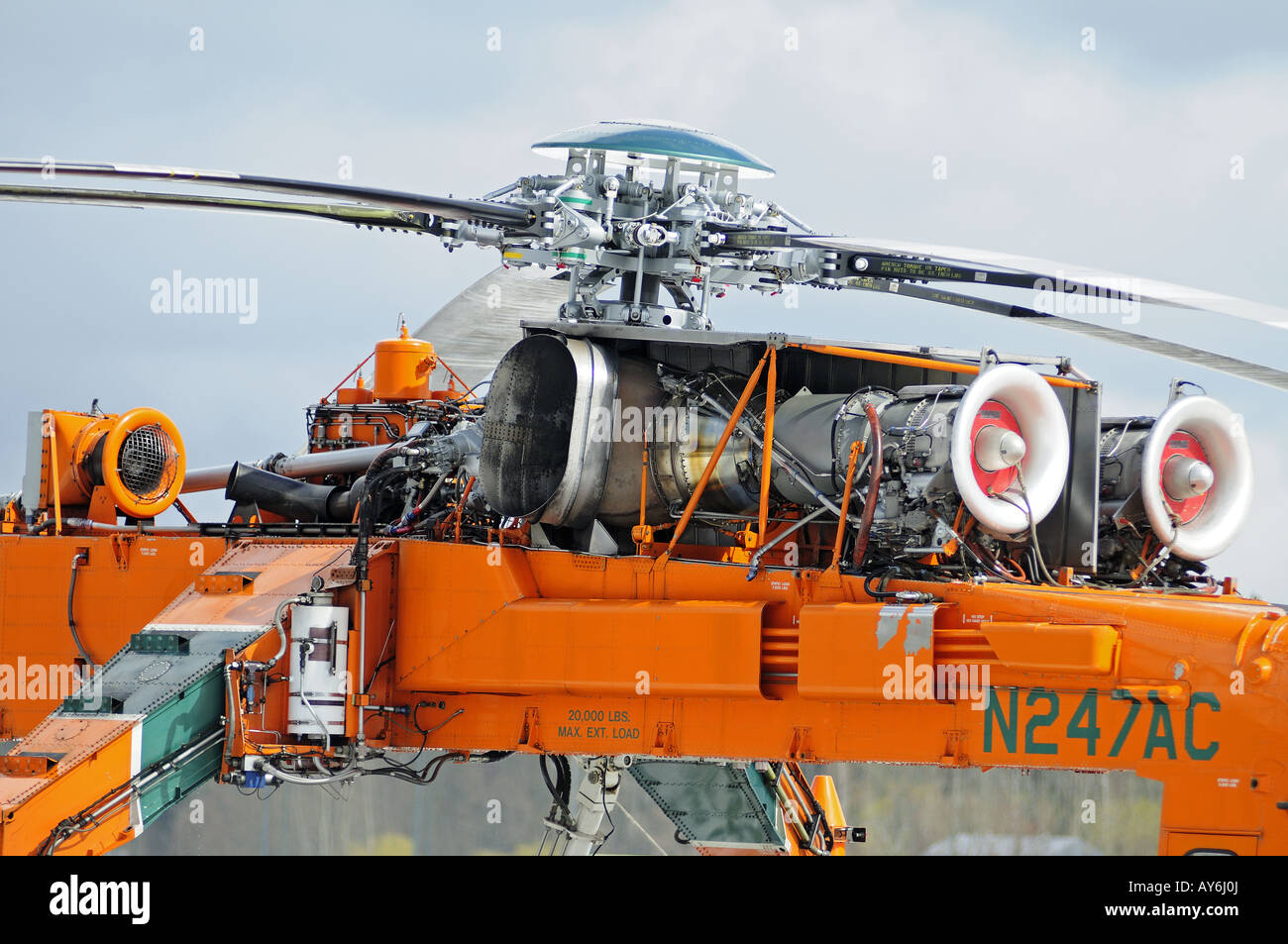 Sikorsky s 64e skycrane Banque de photographies et d’images à haute