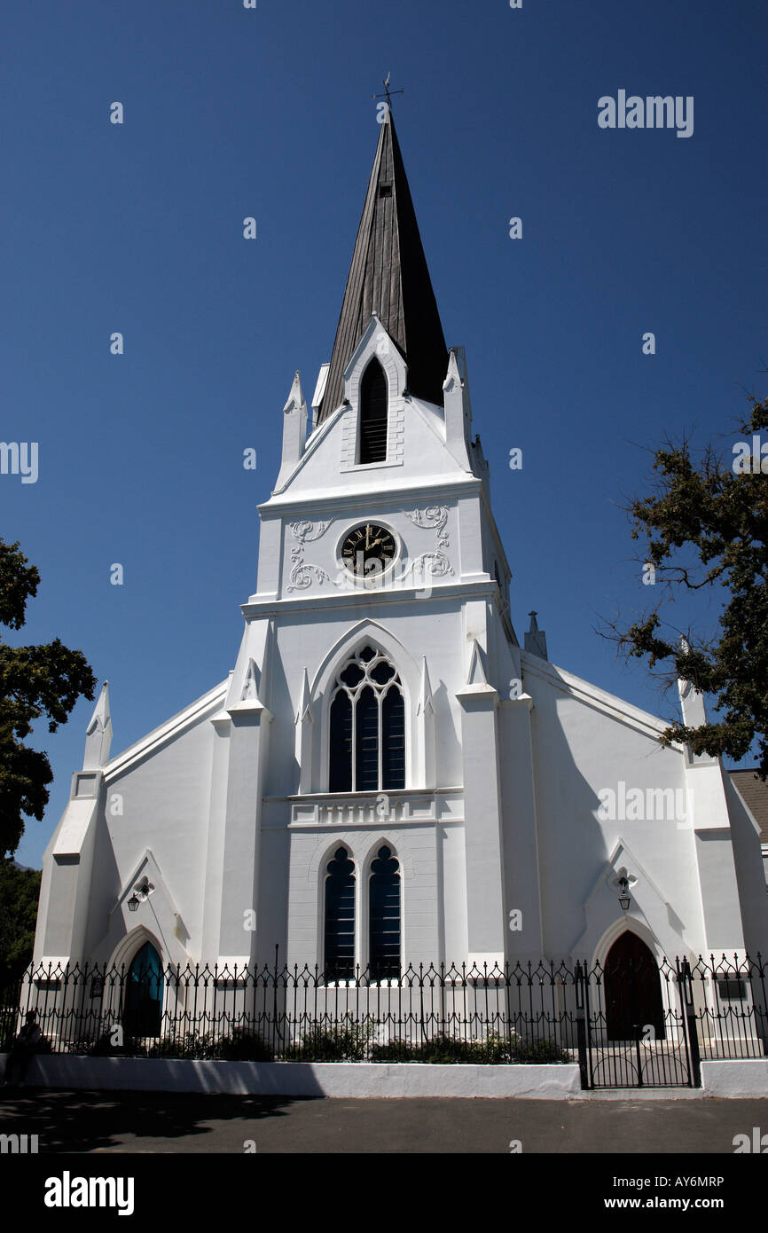 La Mère église moederkerk ou drostry sur la rue stellenbosch winelands province de Western Cape afrique du sud Banque D'Images