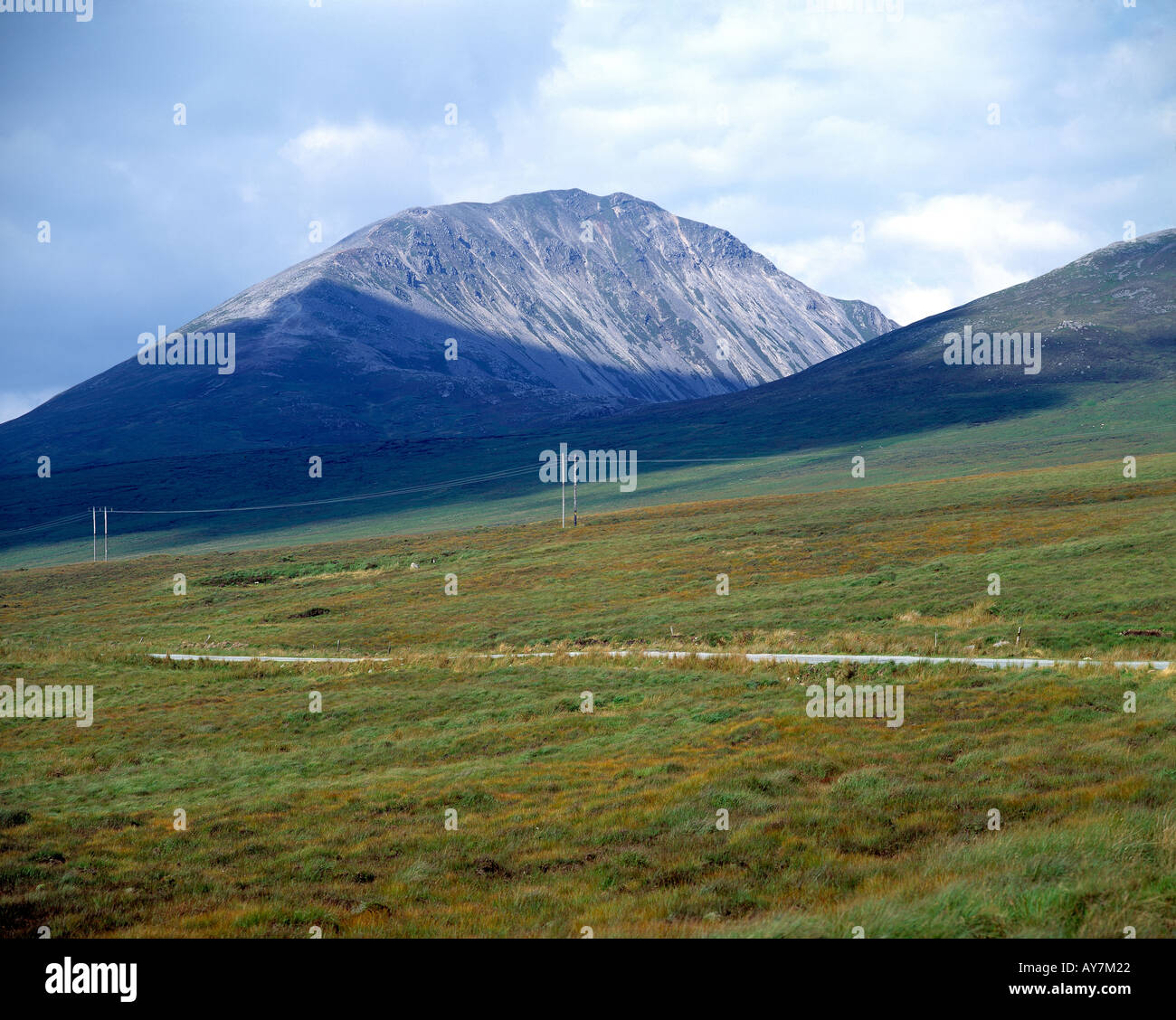 Forte de montagne du nord-ouest de l'Irlande Banque D'Images