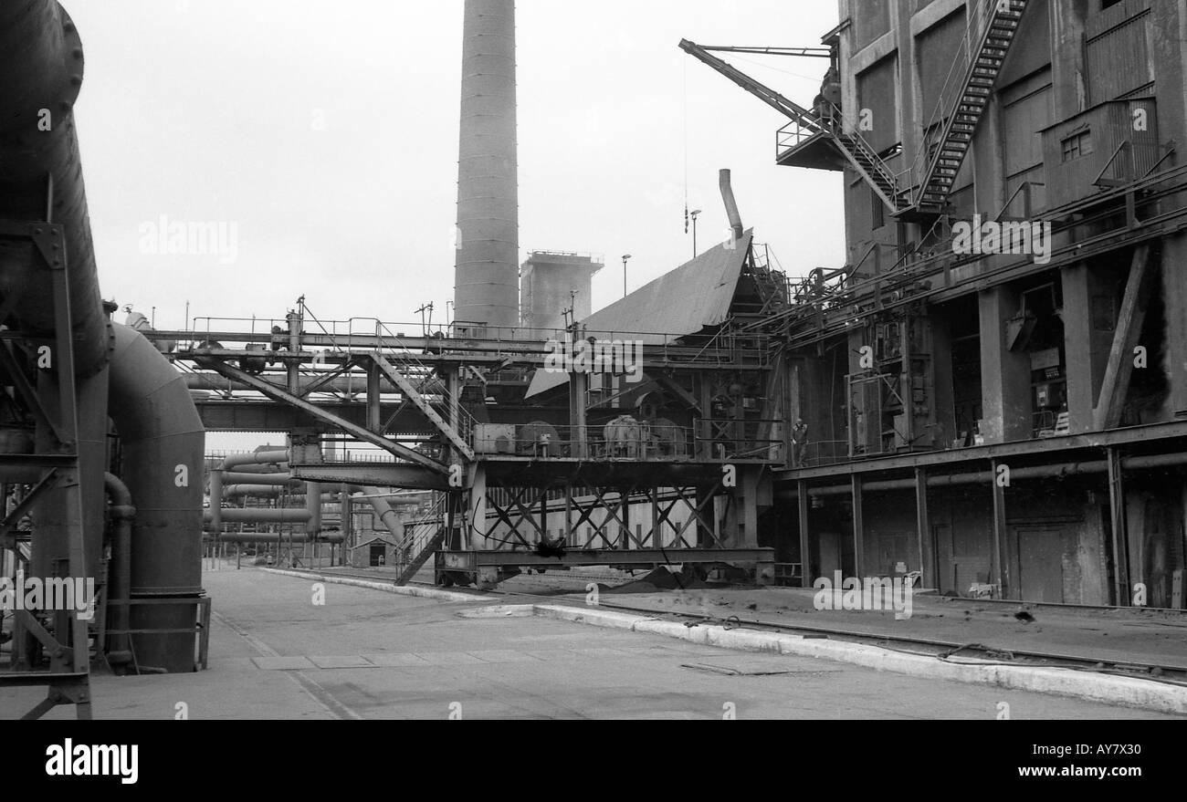 L'environnement fonctionne en mono. Banque D'Images