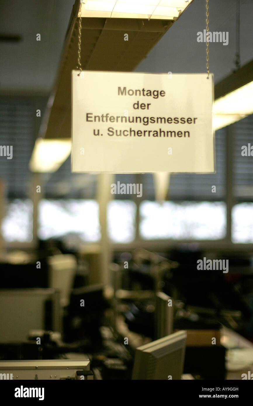 LEICA CAMERA FACTORY À Francfort ALLEMAGNE Banque D'Images