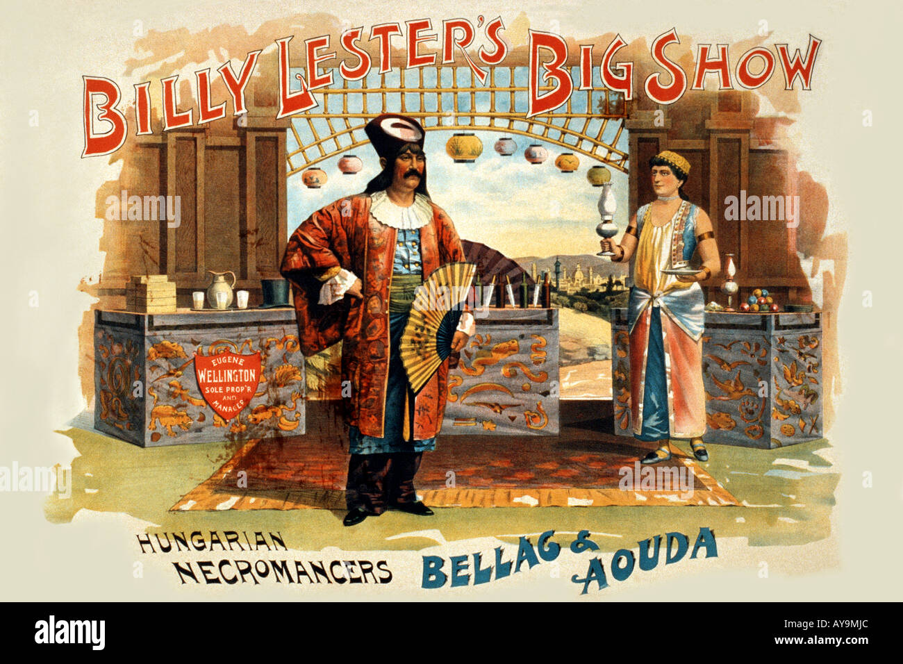 Lester Billy's Big Show Banque D'Images