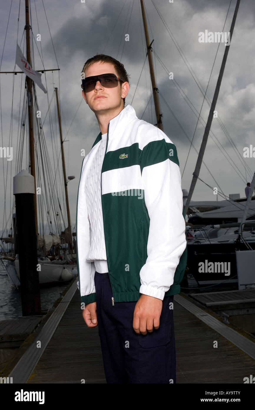 ÉQUIPAGE DE VOILE Banque D'Images