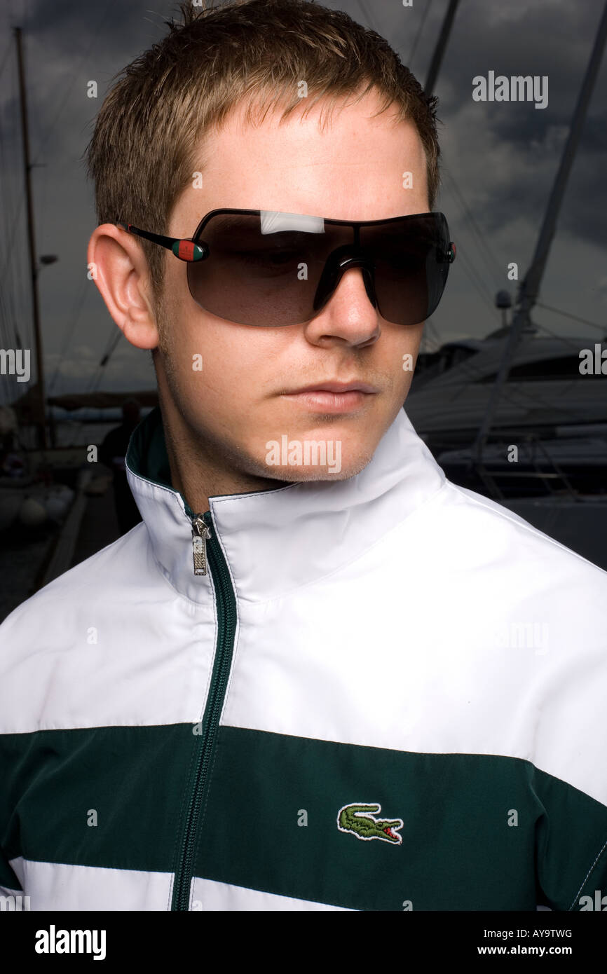 ÉQUIPAGE DE VOILE Banque D'Images