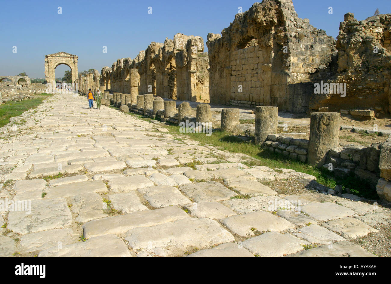 Tyr Liban Banque D'Images