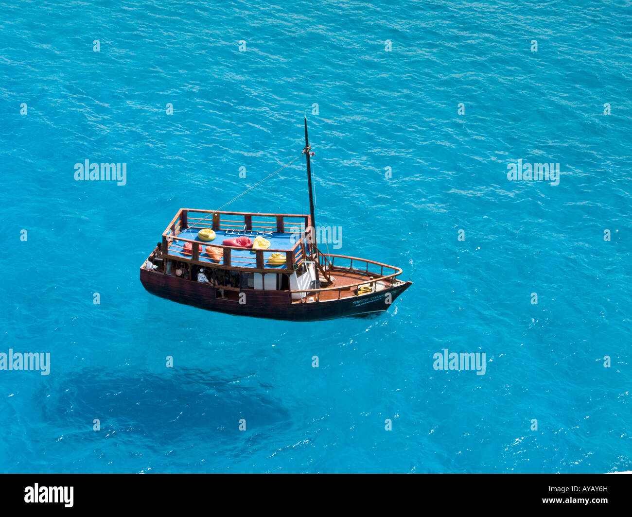 Locations de bateau d'excursion à Cozumel mexique Banque D'Images