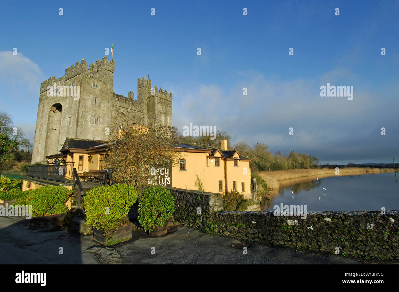 Le château de Bunratty Comté de Clare Irlande Banque D'Images