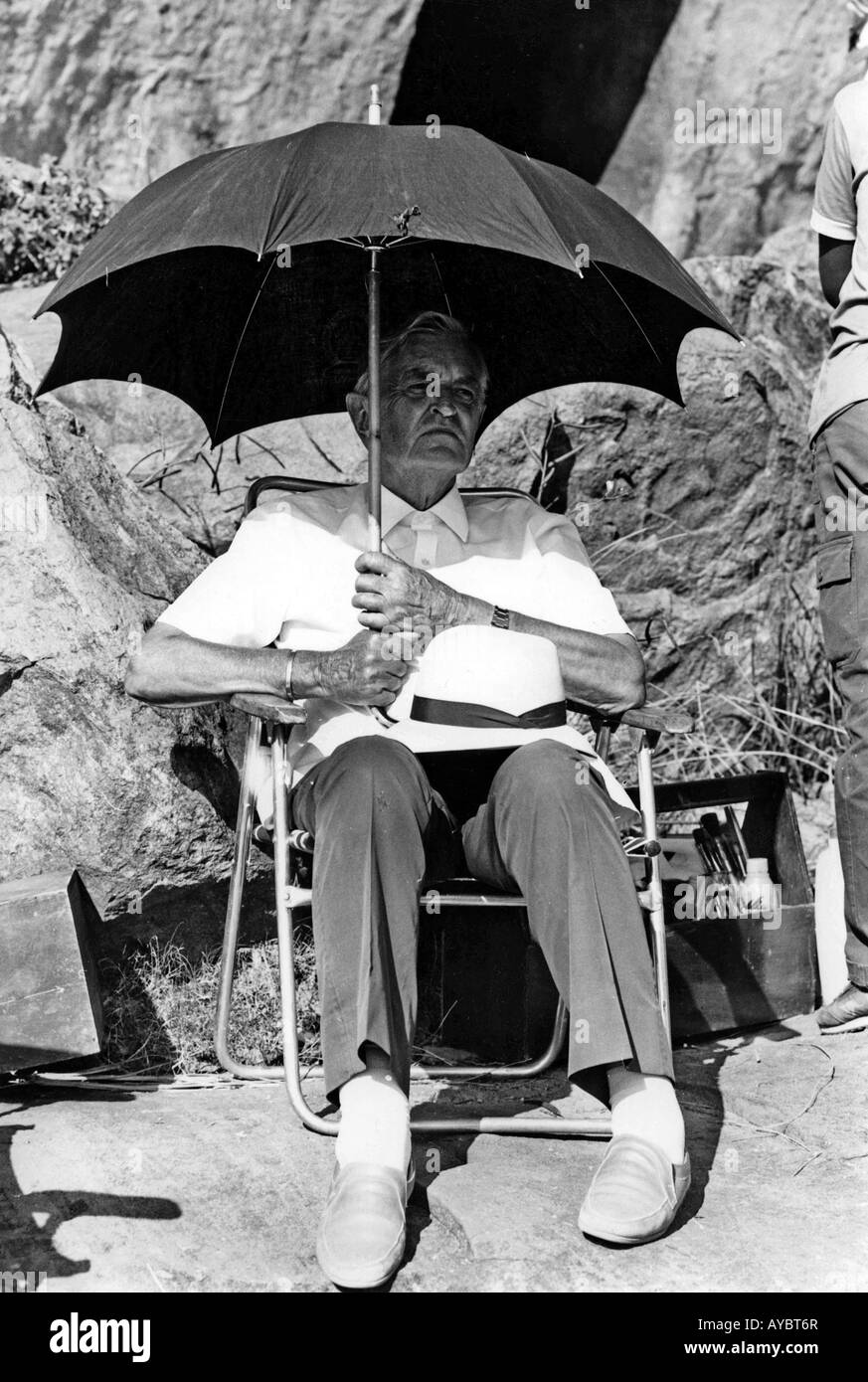 A Passage to India Année 1984 Réalisateur David Lean David Lean Tournage photo Banque D'Images