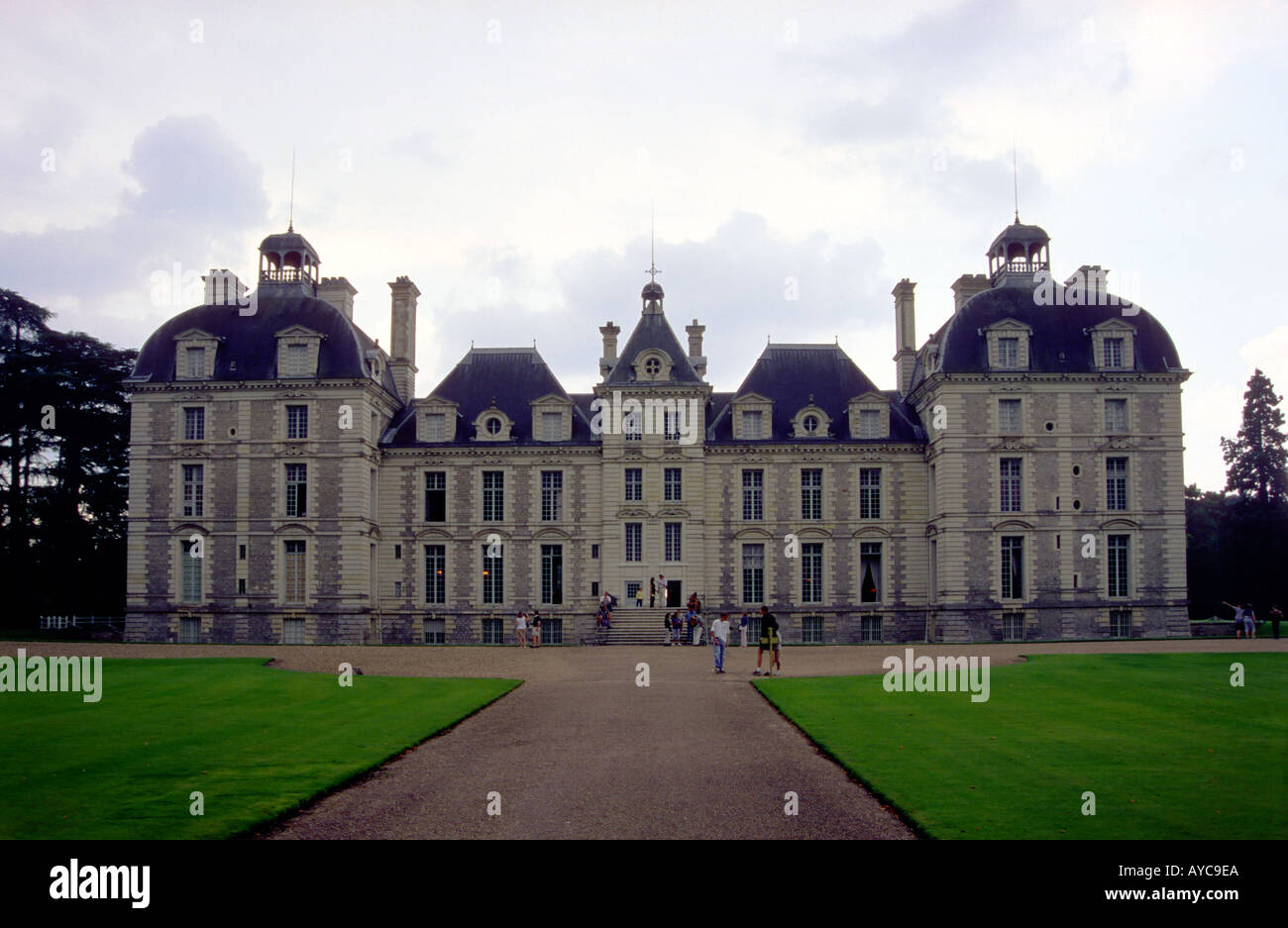 Chateau de Cheverny Core, Sologne, Loire, France. Banque D'Images