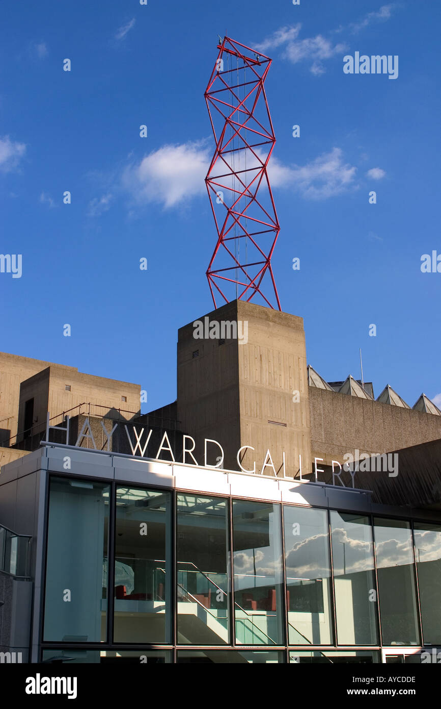 La Hayward Gallery South Bank London England UK Banque D'Images