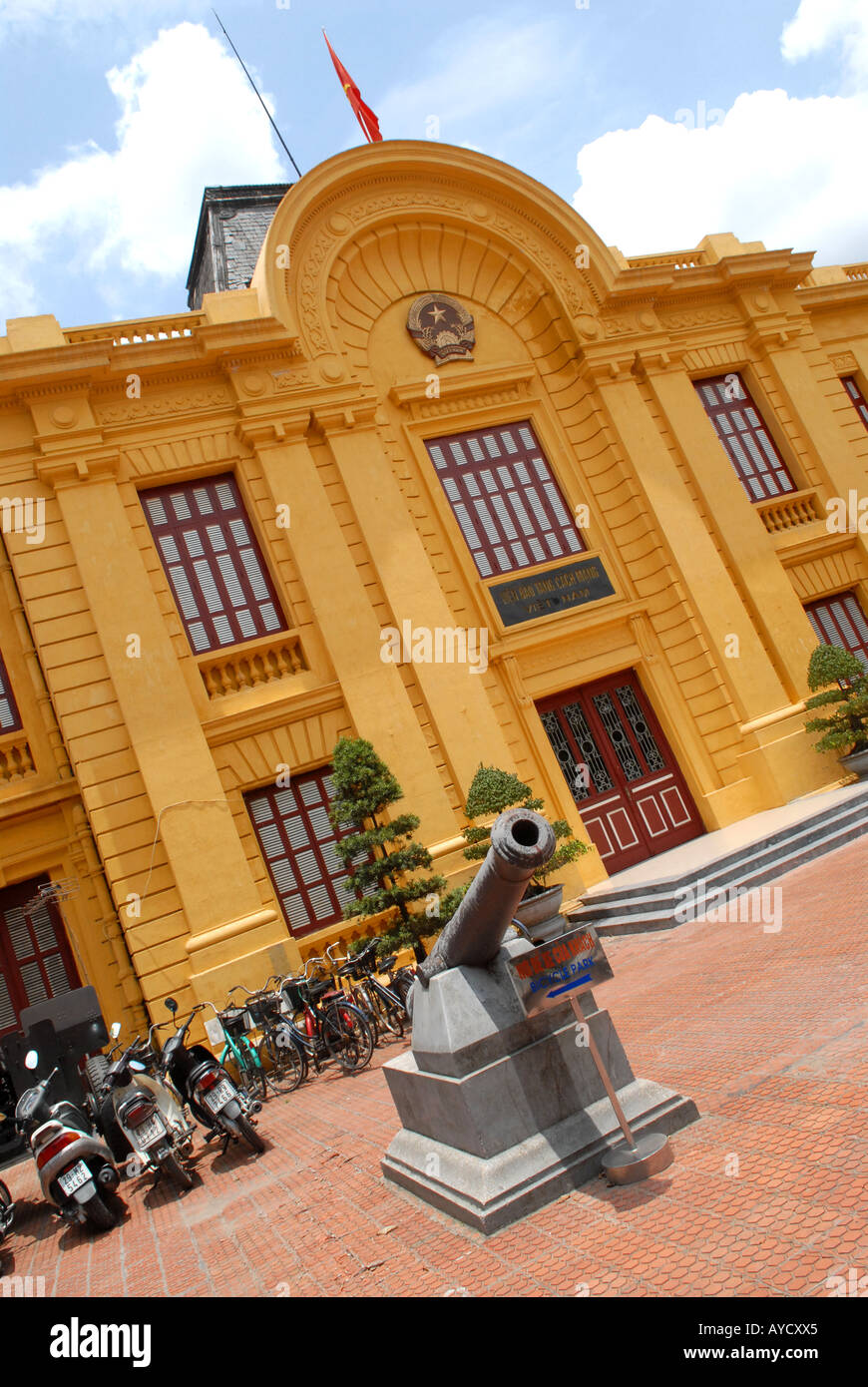 Musée de la révolution communiste du Vietnam Hanoi Banque D'Images