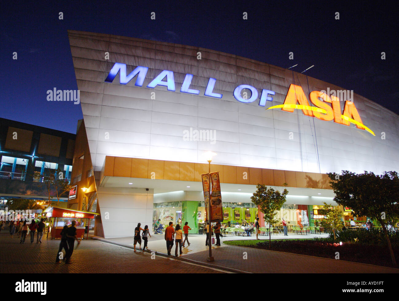 Manille, Philippines : "toute l'Asie", le plus grand centre commercial de l'Asie Banque D'Images