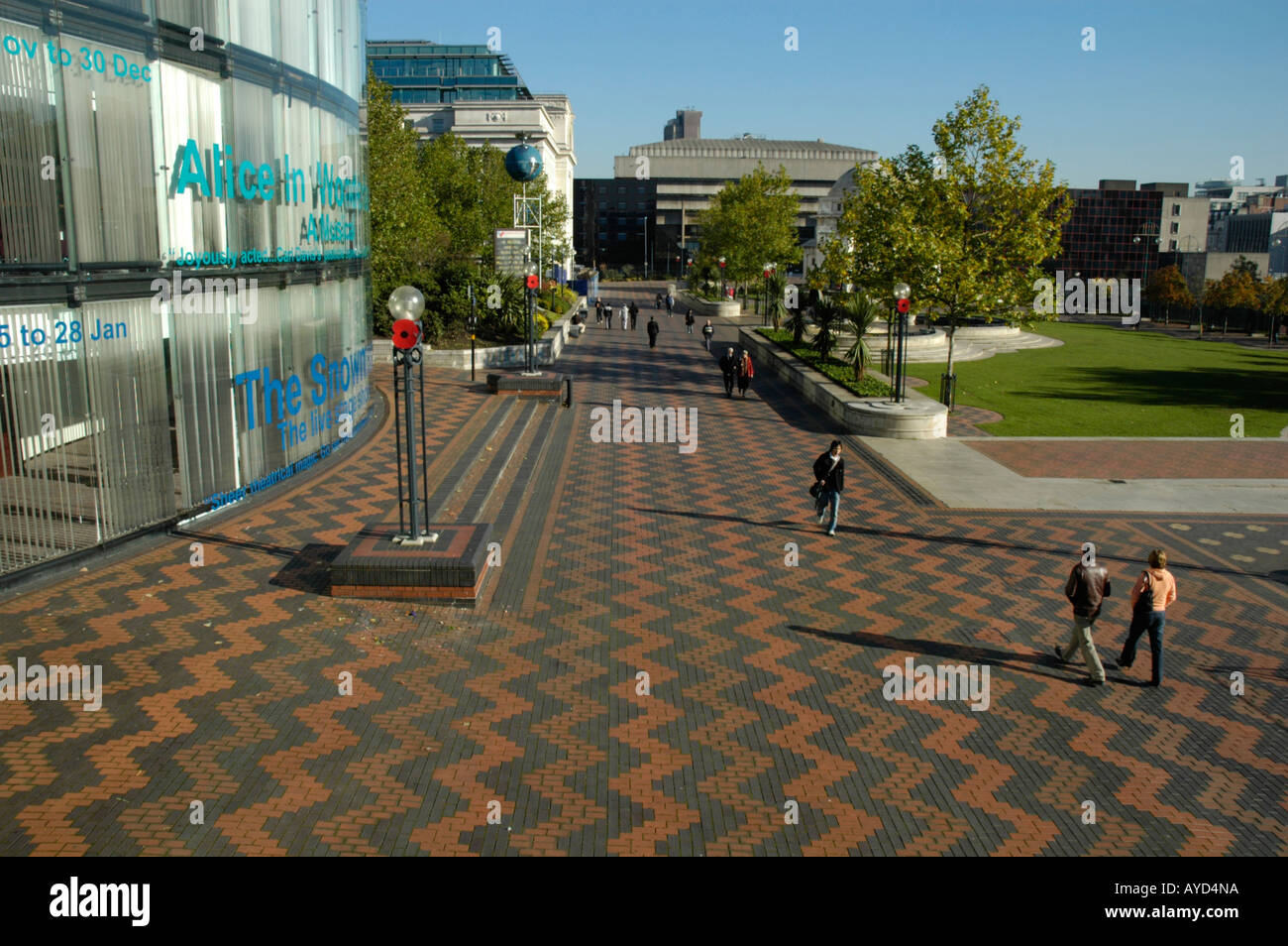 Centenary Square Birmingham England Banque D'Images